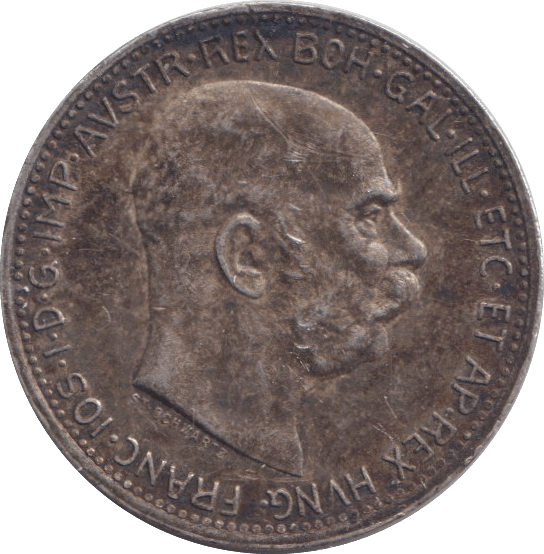 1913 KRONA AUSTRIA - HUNGARY - WORLD COINS - Cambridgeshire Coins