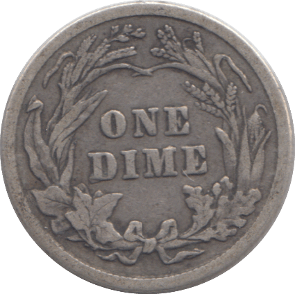 1913 ONE DIME USA - WORLD COINS - Cambridgeshire Coins