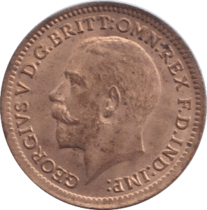 1913 ONE THIRD FARTHING ( BU ) - ONE THIRD FARTHING - Cambridgeshire Coins