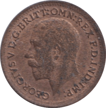 1913 ONE THIRD FARTHING ( FINE ) - ONE THIRD FARTHING - Cambridgeshire Coins