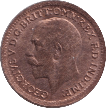 1913 ONE THIRD FARTHING ( GVF ) - ONE THIRD FARTHING - Cambridgeshire Coins