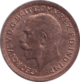1913 ONE THIRD FARTHING ( GVF ) - ONE THIRD FARTHING - Cambridgeshire Coins