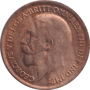 1913 PENNY ( AUNC ) - PENNY - Cambridgeshire Coins