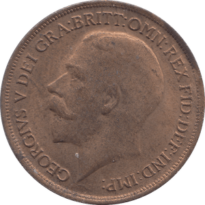 1913 PENNY ( AUNC ) - PENNY - Cambridgeshire Coins