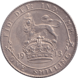 1913 SHILLING ( AUNC ) - SHILLING - Cambridgeshire Coins