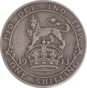1913 SHILLING ( GF ) - SHILLING - Cambridgeshire Coins
