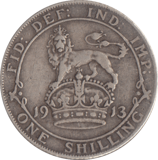 1913 SHILLING ( GF ) - SHILLING - Cambridgeshire Coins