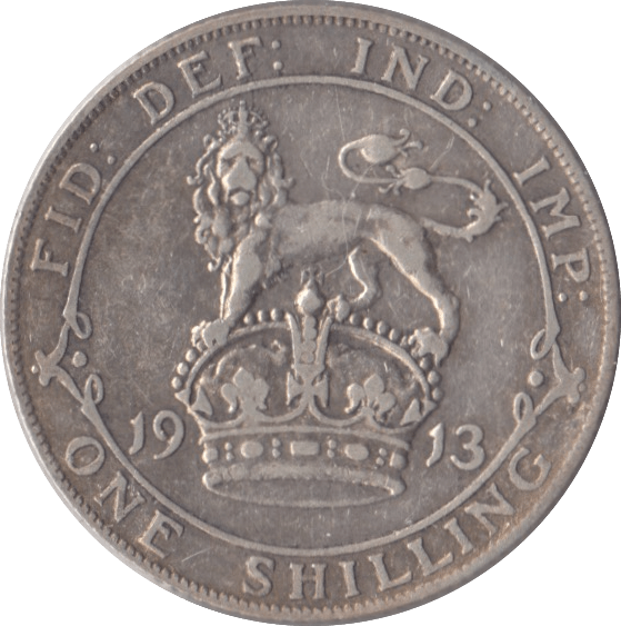 1913 SHILLING ( GF ) - Shilling - Cambridgeshire Coins