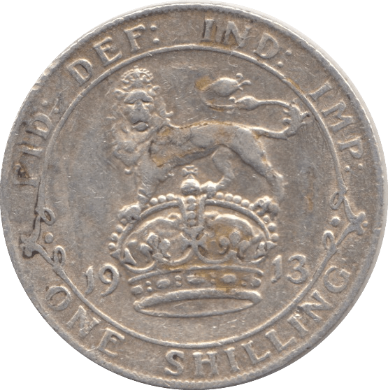 1913 SHILLING ( GF ) - Shilling - Cambridgeshire Coins