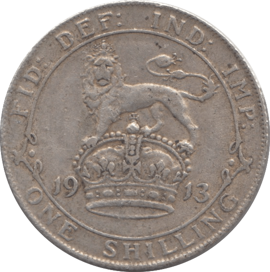 1913 SHILLING ( GF ) - Shilling - Cambridgeshire Coins