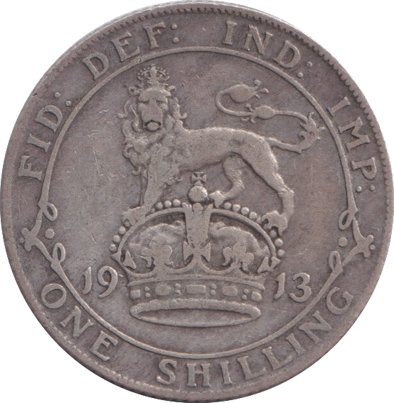 1913 SHILLING ( GF ) - SHILLING - Cambridgeshire Coins
