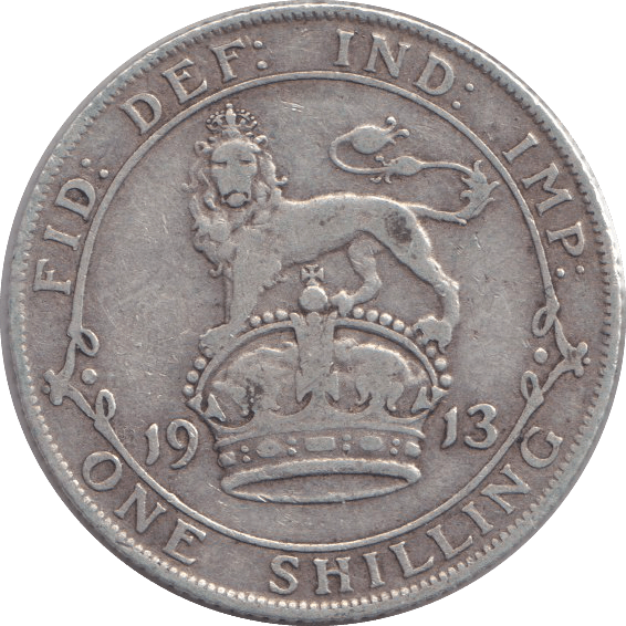 1913 SHILLING ( GF ) - SHILLING - Cambridgeshire Coins