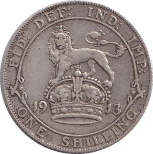 1913 SHILLING ( GF ) - SHILLING - Cambridgeshire Coins