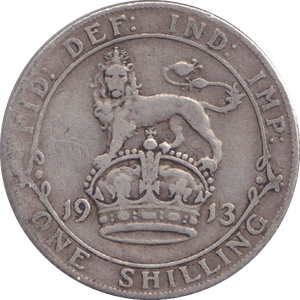 1913 SHILLING ( GF ) - SHILLING - Cambridgeshire Coins