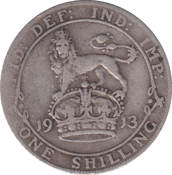 1913 SHILLING (GF) - SHILLING - Cambridgeshire Coins