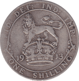 1913 SHILLING (GF) - SHILLING - Cambridgeshire Coins
