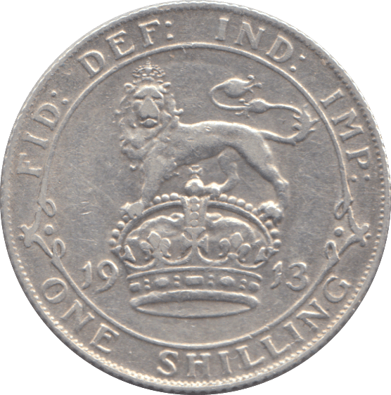 1913 SHILLING ( GVF ) - SHILLING - Cambridgeshire Coins