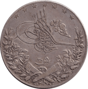 1913 SILVER 20 QIRSH EGYPT - SILVER WORLD COINS - Cambridgeshire Coins