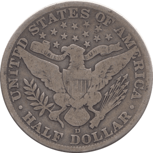 1913 SILVER HALF DOLLAR USA - SILVER WORLD COINS - Cambridgeshire Coins