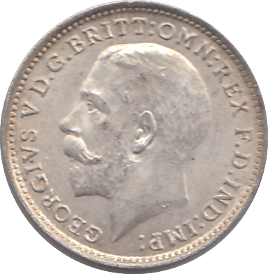 1913 SILVER THREEPENCE ( UNC ) - MAUNDY THREEPENCE - Cambridgeshire Coins