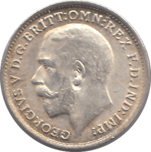 1913 SILVER THREEPENCE ( UNC ) - THREEPENCE - Cambridgeshire Coins