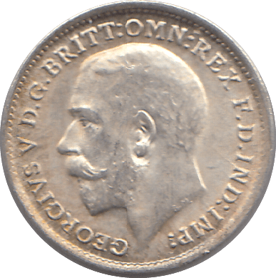 1913 SILVER THREEPENCE ( UNC ) - THREEPENCE - Cambridgeshire Coins