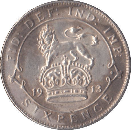 1913 SIXPENCE ( AUNC ) - Sixpence - Cambridgeshire Coins