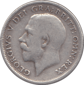 1913 SIXPENCE ( FINE ) - SIXPENCE - Cambridgeshire Coins