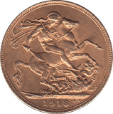1913 SOVEREIGN ( AUNC ) - SOVEREIGN - Cambridgeshire Coins