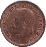 1913 THIRD FARTHING ( AUNC ) - ONE THIRD FARTHING - Cambridgeshire Coins