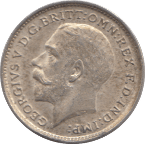 1913 THREEPENCE ( AUNC ) - THREEPENCE - Cambridgeshire Coins