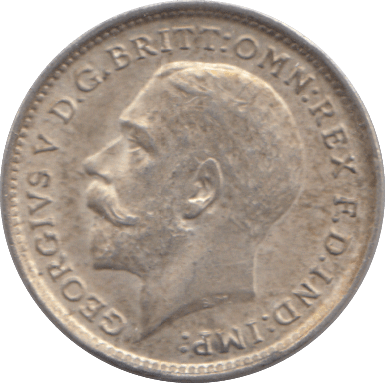 1913 THREEPENCE ( AUNC ) - THREEPENCE - Cambridgeshire Coins