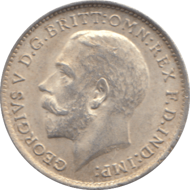 1913 THREEPENCE ( AUNC ) - THREEPENCE - Cambridgeshire Coins