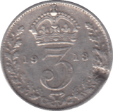 1913 THREEPENCE ( FINE ) - THREEPENCE - Cambridgeshire Coins