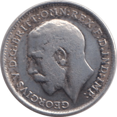 1913 THREEPENCE ( GF ) - THREEPENCE - Cambridgeshire Coins