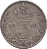 1913 THREEPENCE ( VF ) - THREEPENCE - Cambridgeshire Coins