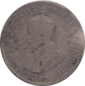 1914 AUSTRALIA THREEPENCE - SILVER WORLD COINS - Cambridgeshire Coins