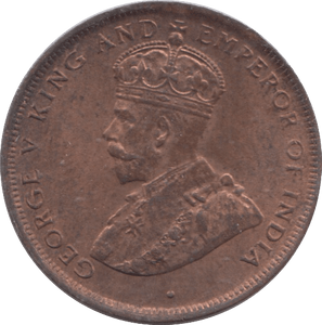 1914 CEYLON ONE CENT - WORLD COINS - Cambridgeshire Coins