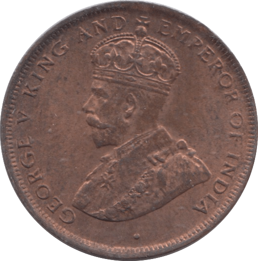 1914 CEYLON ONE CENT - WORLD COINS - Cambridgeshire Coins