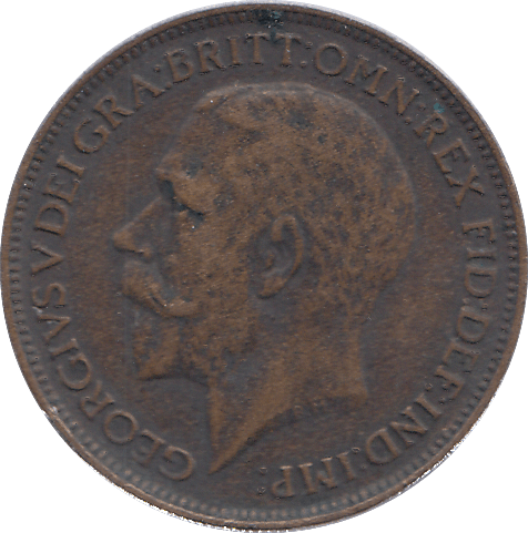 1914 FARTHING ( AUNC ) - FARTHING - Cambridgeshire Coins