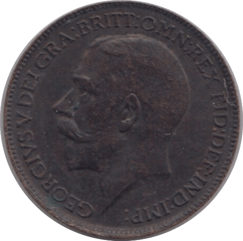 1914 FARTHING ( VF ) - Farthing - Cambridgeshire Coins