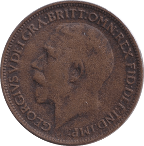 1914 FARTHING ( VF ) - FARTHING - Cambridgeshire Coins