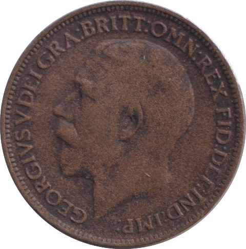 1914 FARTHING ( VF ) - FARTHING - Cambridgeshire Coins