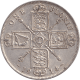1914 FLORIN ( EF ) - FLORIN - Cambridgeshire Coins