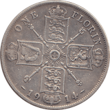 1914 FLORIN ( GF ) - FLORIN - Cambridgeshire Coins
