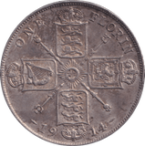 1914 FLORIN ( GVF ) - FLORIN - Cambridgeshire Coins