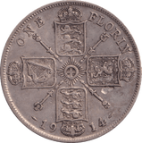 1914 FLORIN ( GVF ) - FLORIN - Cambridgeshire Coins