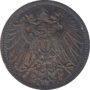 1914 GERMANY 1 MARK - SILVER WORLD COINS - Cambridgeshire Coins