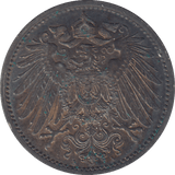 1914 GERMANY 1 MARK - SILVER WORLD COINS - Cambridgeshire Coins