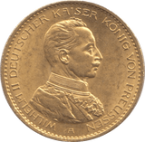 1914 GOLD 20 MARK GERMANY - Gold World Coins - Cambridgeshire Coins